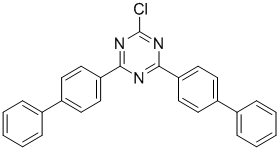 2,4-Bis([1,1'-biphenyl]-4-yl)-6-chloro-1,3,5-triazin CAS:182918-13-4