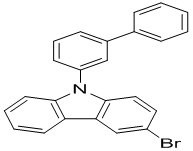 9-([1,1'-bipheny]-3-yl)-3-bromo-9H-carbazole CAS: 1428551-28-3